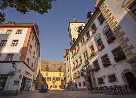 Die historische Innenstadt von Regensburg