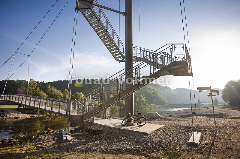 Aussichtsturm und Hängebrücke bei Legau an der Iller