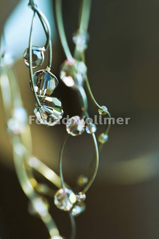 Schöne Halskette mit geschlieffenen Perlen